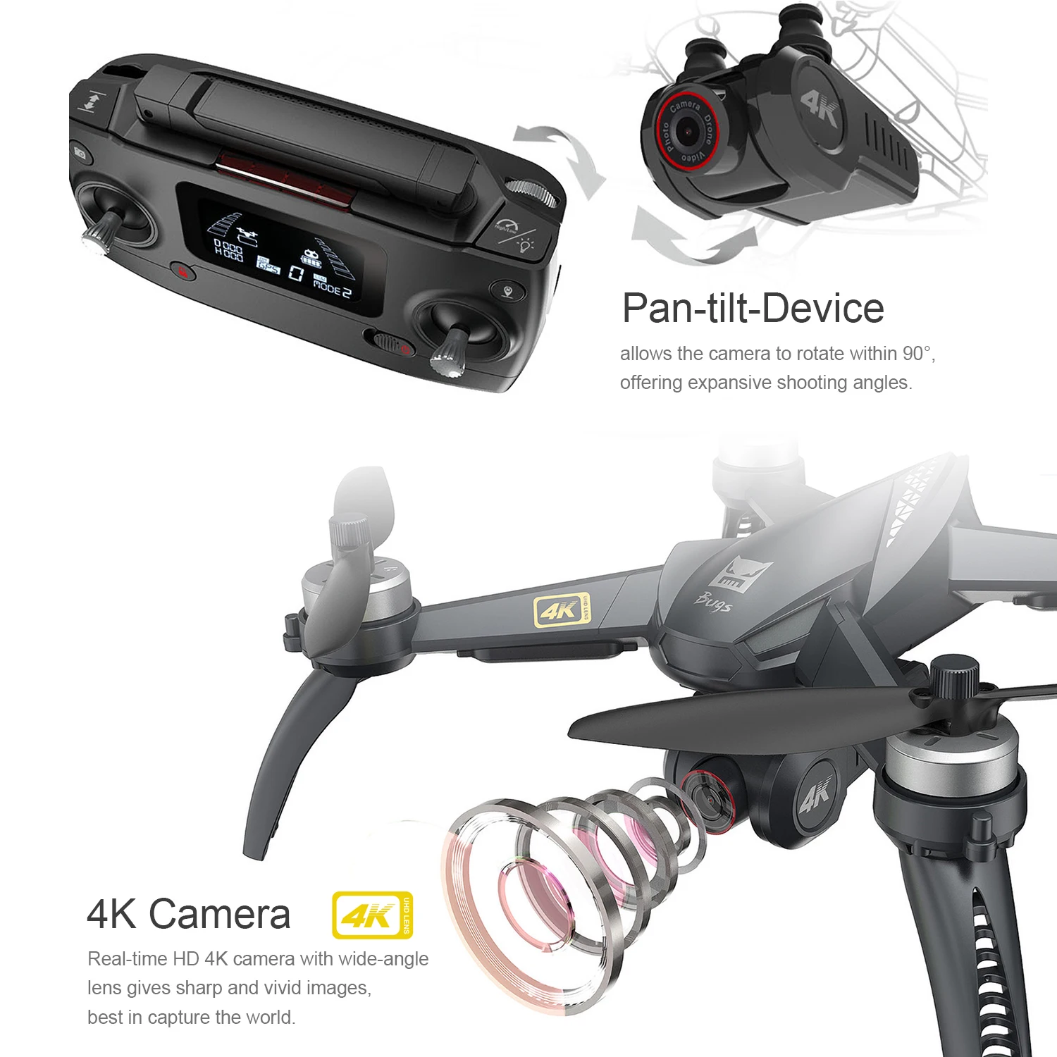 MJX Bugs 5W B5W gps Радиоуправляемый Дрон с камерой HD 4K 5G Wifi бесщеточный Радиоуправляемый квадрокоптер Дрон Профессиональный Дрон Вертолет игрушки VS SG907