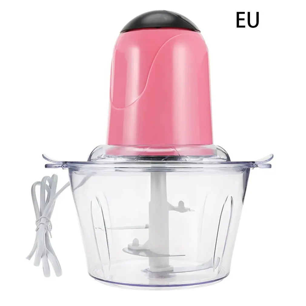 

2L Automatic Powerful Meat Grinder Multifunctional Electric Food Processor Electric Blender Chopper Meat Slicer Cutter EU