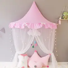 Детские палатки teepee, детский игровой домик, хлопковая кровать, тент, навес, складная кроватка, палатка, декор для детской комнаты, подарки на день рождения, фотография