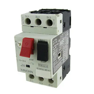 

13-18A 690V 3 Pole Motor Circuit Breaker DIN Rail Mount