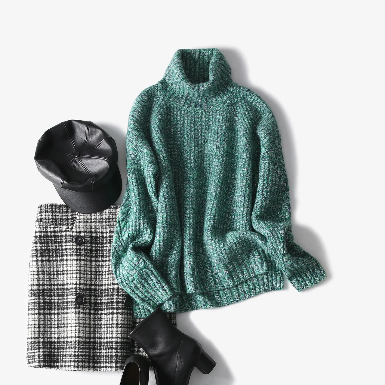 Топ дизайн! 2019 осень и зима новое поступление офисный женский свитер Базовая