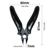 Diagonal Pliers 3.5 Inch Mini Wire Cutter Small Soft Cutting Electronic Pliers Wires Insulating Rubber Handle Model Hand Tools ► Photo 2/6