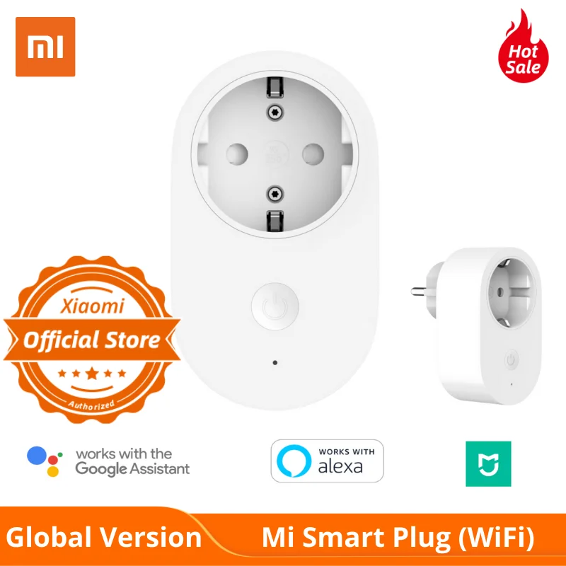 Глобальная версия Xiaomi Mi Smart WiFi ЕС вилка дистанционное управление включение или