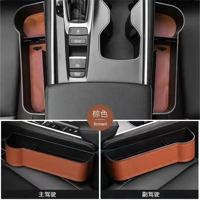 For Kia Sorento 2013 2014 2015 - 2022 Car Universal Seat Crevice Storage Box Slit Gap Pocket Catcher Organizer Phone Holder | Автомобили и