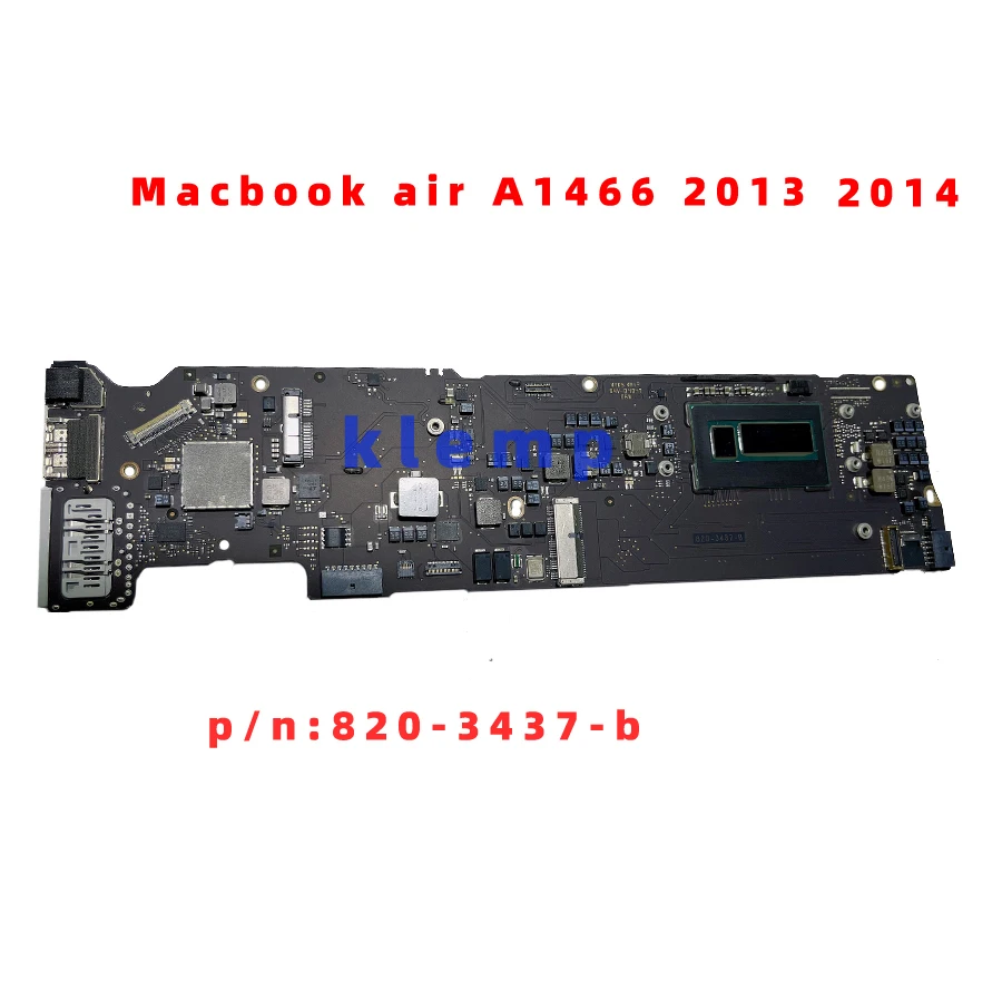 

Tested A1466 Motherboard For MacBook Air 13" A1466 Logic Board 820-3437-B i5 i7 4GB 8GB 2013 2014 Years