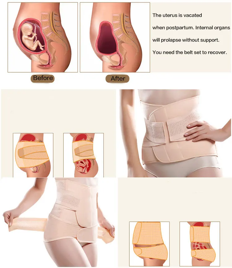 3 шт./компл. бандаж для беременных после беременности пояс послеродовой пояс для живота для беременных женщин послеродовой поддерживающий интим