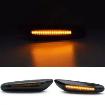 

PMMA Side Marker Lights 12V LED Side Indicator Turn Signal For BMW E90