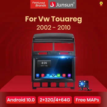 

Junsun V1 Android 10.0 DSP CarPlay Car Radio Multimedia Video Player Auto Stereo GPS For Volkswagen Touareg 2002-2010 2 din dvd