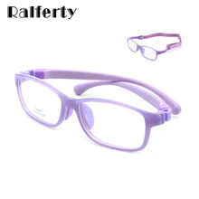 Ralferty качественная рамка для детских очков для класса, корректирующие очки при близорукости, Детские квадратные съемные оправы для очков K19007