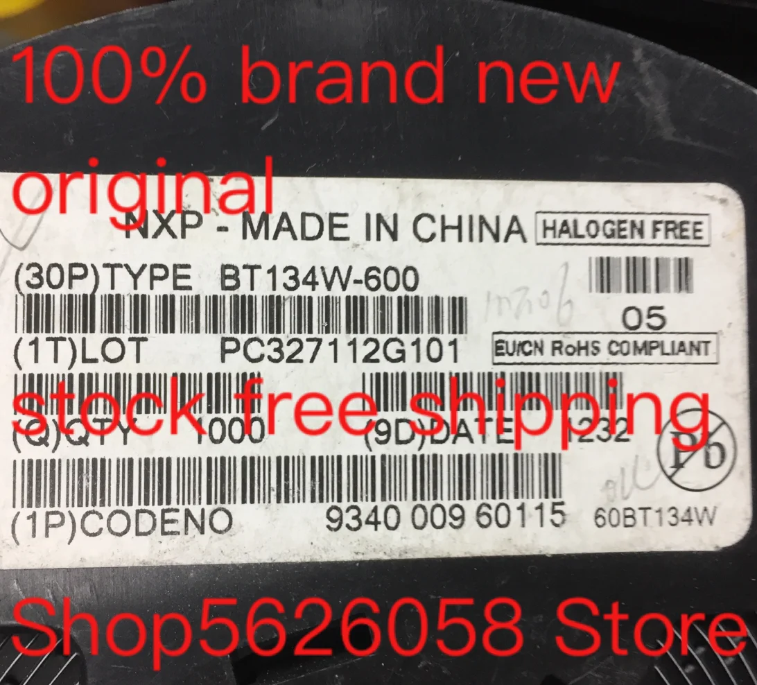 BT134W-600 SOT223 100% новый оригинальный Бесплатная доставка 10 шт.-200 шт./лот в наличии |