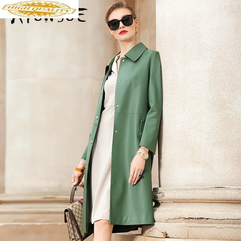 

Real Leather Jacket Sheepskin Coat Women Clothes 2020 Genuine Leather Coat Spring Coat Women Windbreaker ED6009-11967 YY2392