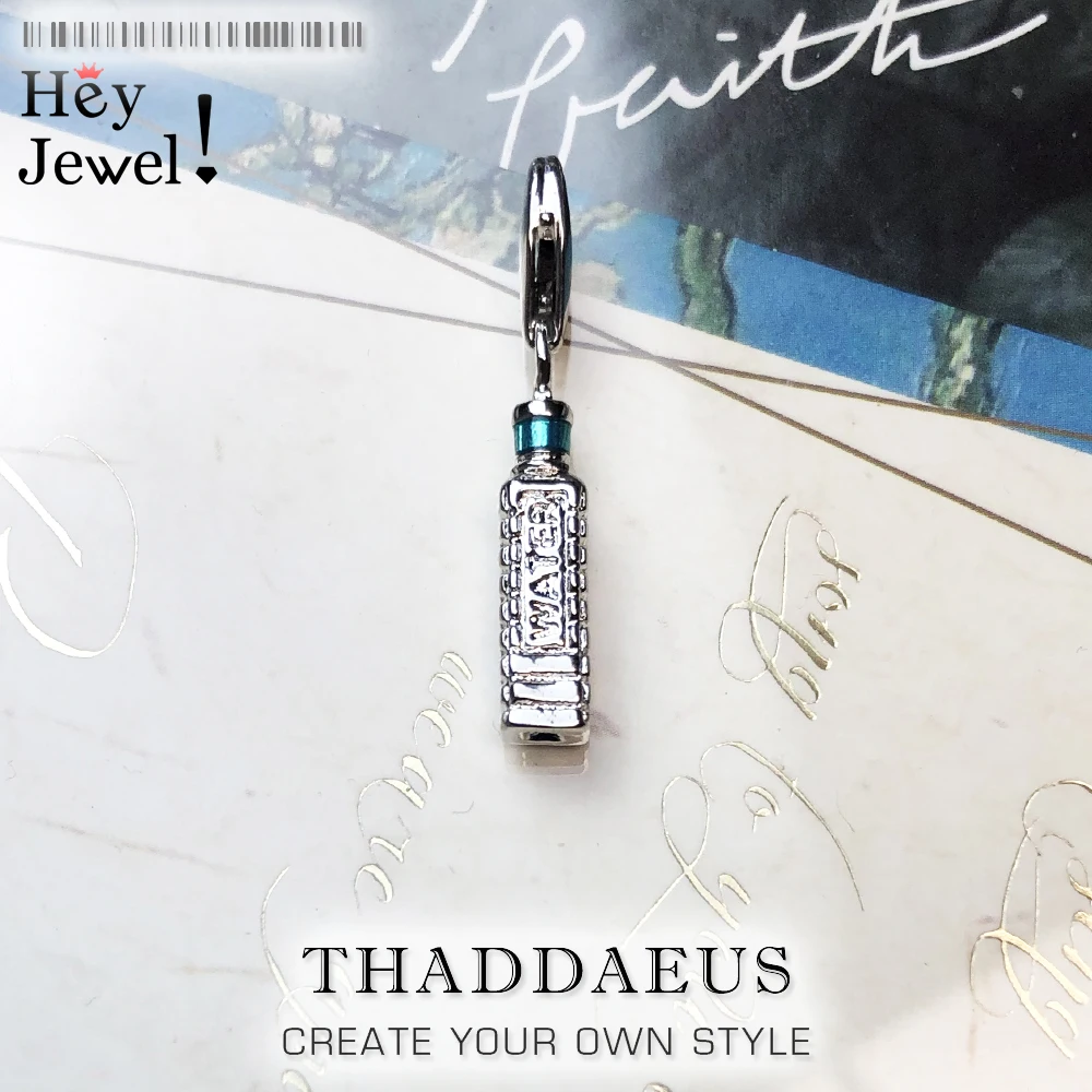 Бутылка для воды с подвесками застёжкой &quotЛобстер&quot Fit Европа Стиль браслет