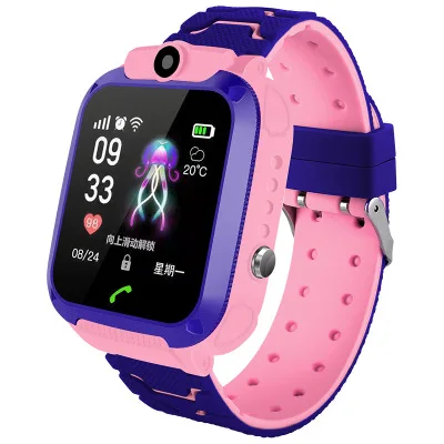 

Q12 children digital smart watch multi-function watch baby watch mobile phone for IOS Android children's toys gift waterproof