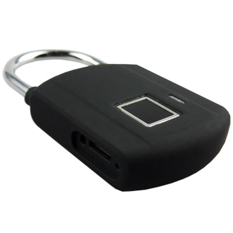 Usb Перезаряжаемый Умный Замок с защитой от отпечатков пальцев, водонепроницаемый Противоугонный замок, замок для двери, Чехол для багажа