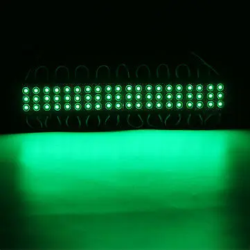 20X SMD5050 Водонепроницаемый 3LED Модуль красочный Декор полосы света для дома-PureWhite jk1000