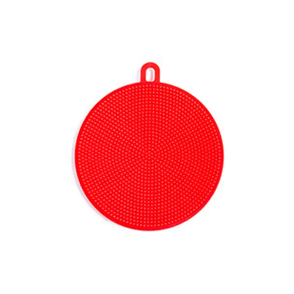 

Multifunction Silicone Dish Cleaning Brush Bowl Scouring Pad Pot Pan Wash Brush Scrubber Kitchen Gadgets