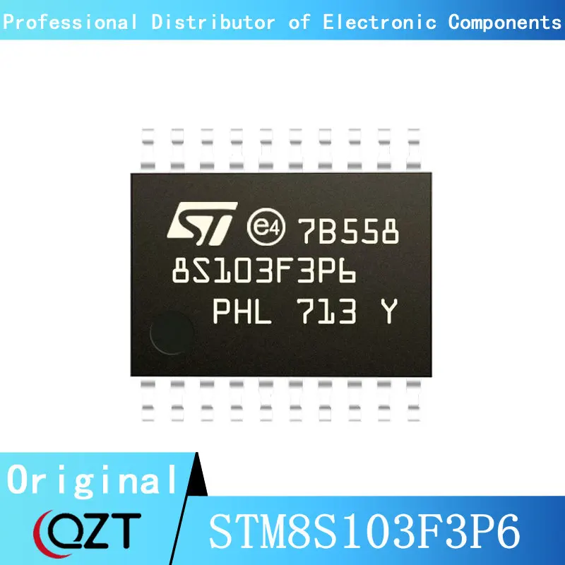 10pcs/lot STM8S103 STM8S103F3 STM8S103F3P6 TSSOP-20 Microcontroller chip New spot 5pcs lot new originai mc9s08pa4vtgr mpa4vtg tssop 16 microcontroller ic chip