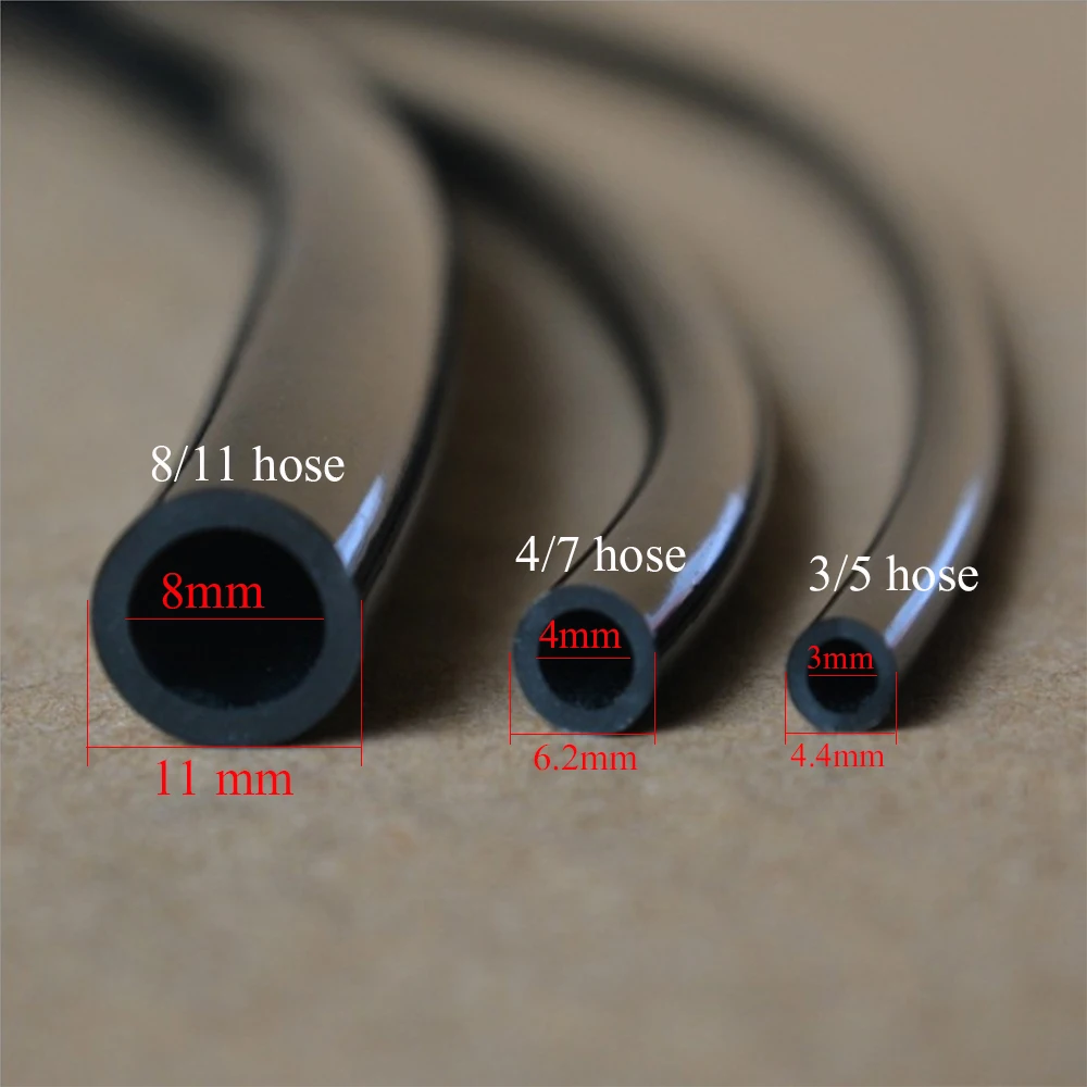 1/8" 1/4" 3/8" Garden Watering Hose  PVC Water Tubing Garden Auto  Drip Irrigation Pipe for Plant Watering and Misting Cooling 4