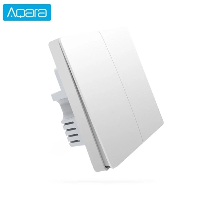 Оригинальный Aqara умный настенный выключатель управления светом Zigbee беспроводной