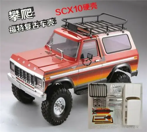 313 мм BRONCO Ford Body 1/10 RC автомобиль грузовик кузов 1:10 оболочки осевой 90046 TRX4 Scx10