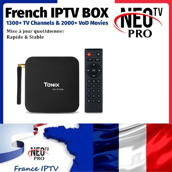 

TX6 Android 9.0 Allwinner H6 NEOtv Pro IPTV Box 1800+LIVE France Italy Germany Beigium UK Dutch IPTV Subscription Tanix TV Box