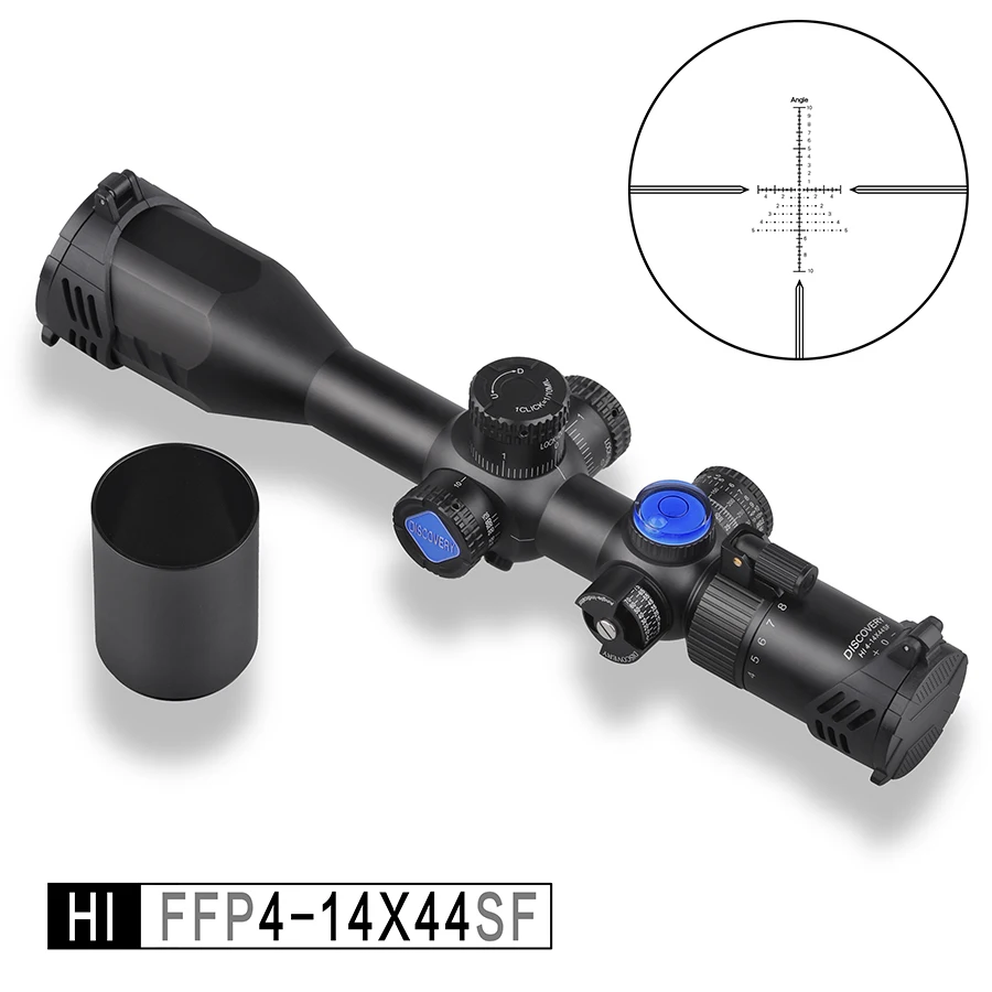 Discovery Ffp Hi 414x44 Sf Lifetime Warranty Rifle Scope With Bubble