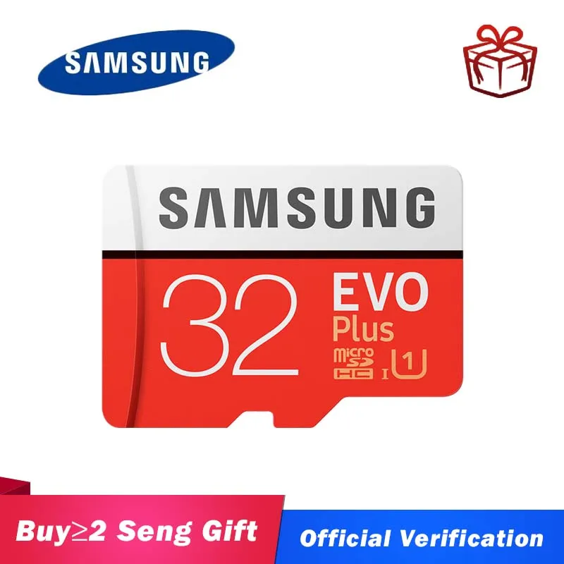 SAMSUNG EVO Plus карта памяти Micro SD класс 10 256 ГБ 8 32 64 128 512 ГБ|Карты памяти| |