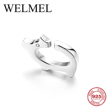 

Wholesale Hight Quality Silver 925 Bracelet Chain Clasp Cute Pig Charm Bracelet Connector Hook Linker for DIY Jewelry Making