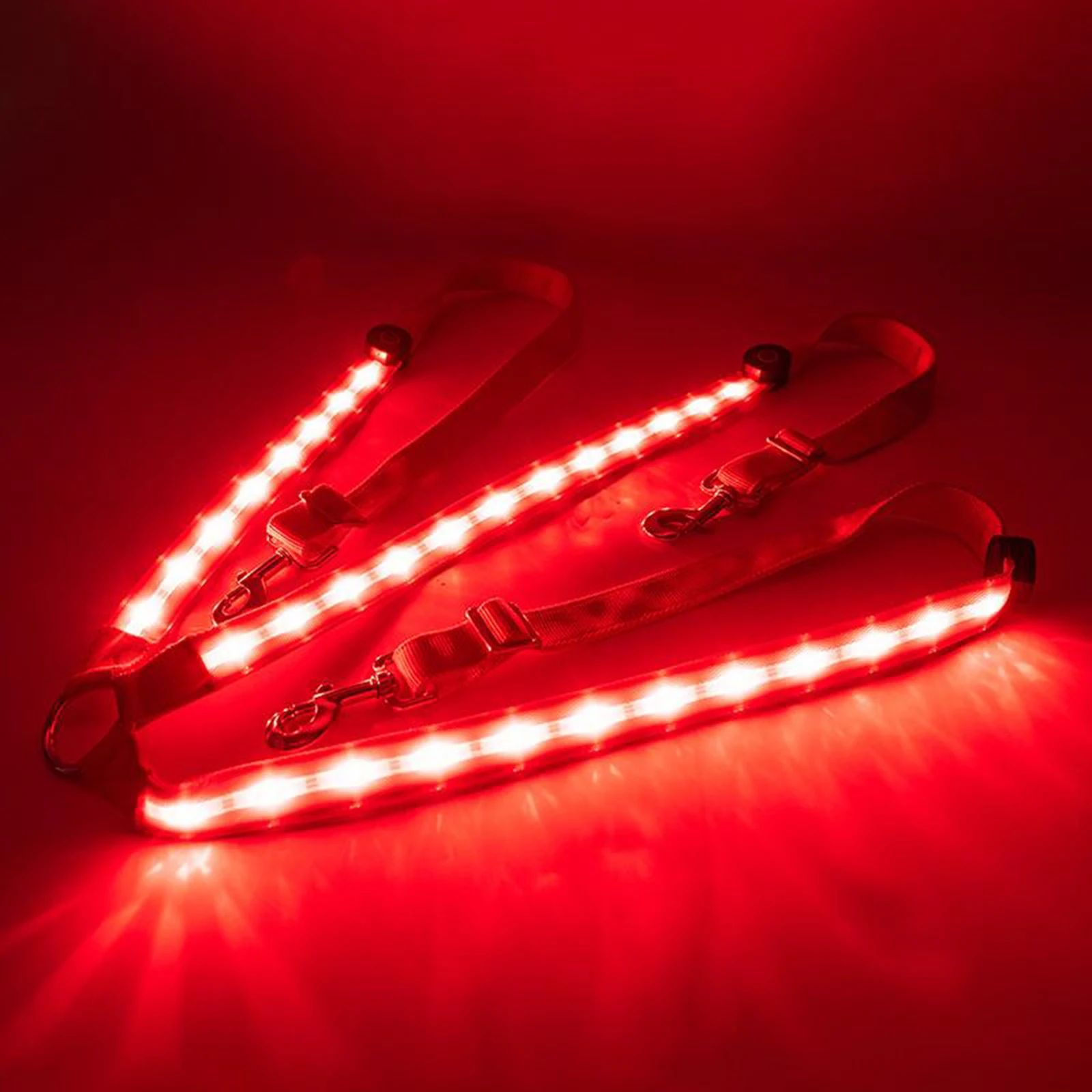 Bright LED Horse Breastplate Collar Halter Chest Harness Bridle Belt