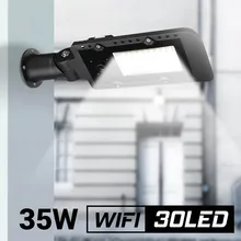 DC12V 35 Вт напольный светильник ing Водонепроницаемый IP65 светодиодный уличный светильник с поддержкой Wi-Fi 1080P IP Камера алюминиевый сплав сад настенный светильник