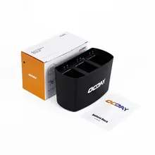 OCDAY 3 in 1 3 Port Battery Dock Battery Charger LED indicators Intelligent charging management for DJI Phantom 2 3