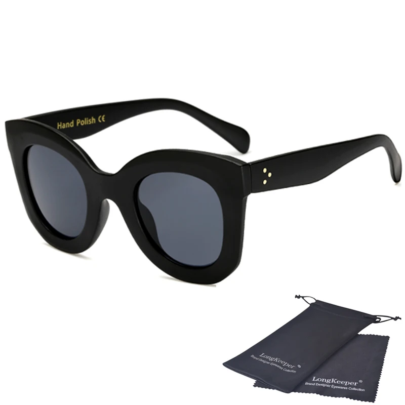 Кошачий глаз Винтажные Солнцезащитные очки женские Модные леопардовые оправа солнцезащитные очки сексуальные женские очки UV400 очки овальные очки AM6856 - Цвет линз: sand black