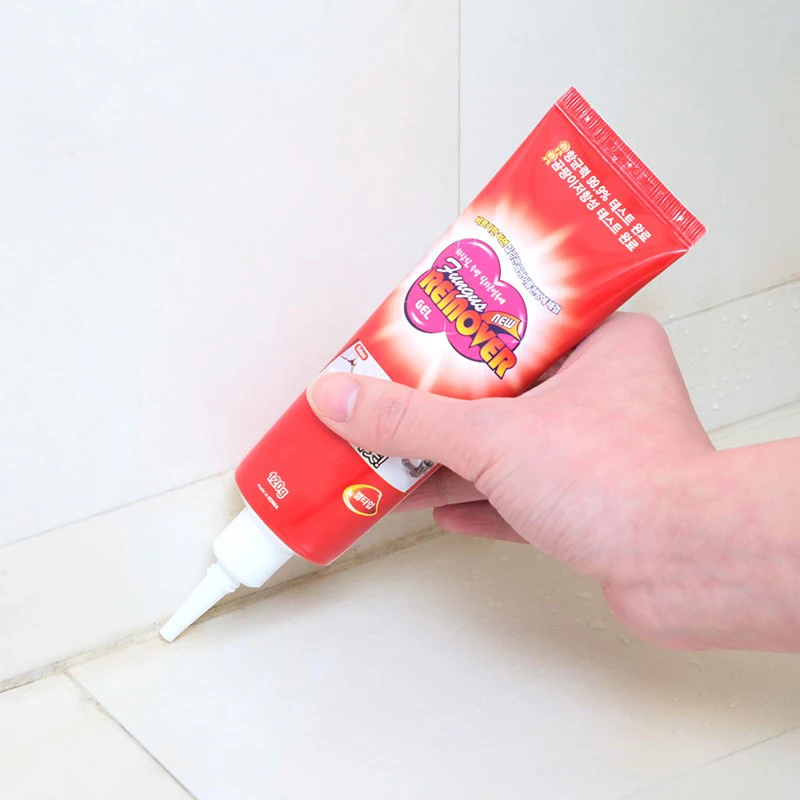 120g Grams Deep Cleaning Household Mildew Repellent Gel Brick Pool Floor Crack Cleaning Tool Portable Mildew Household Cleaner