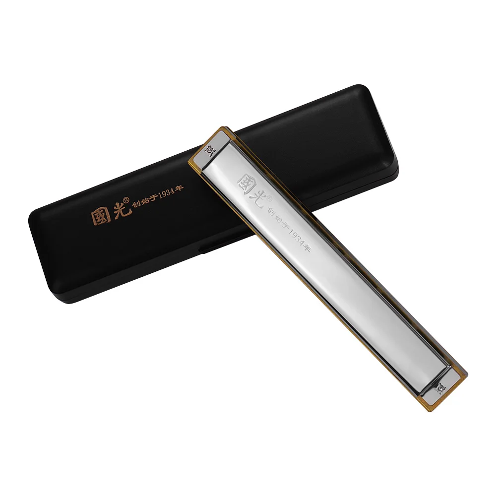 

Colorful Mini Harmonica Necklace C Key Harmonica Diatonic 24 hole Harmonica Blues Kids Musical Instruments