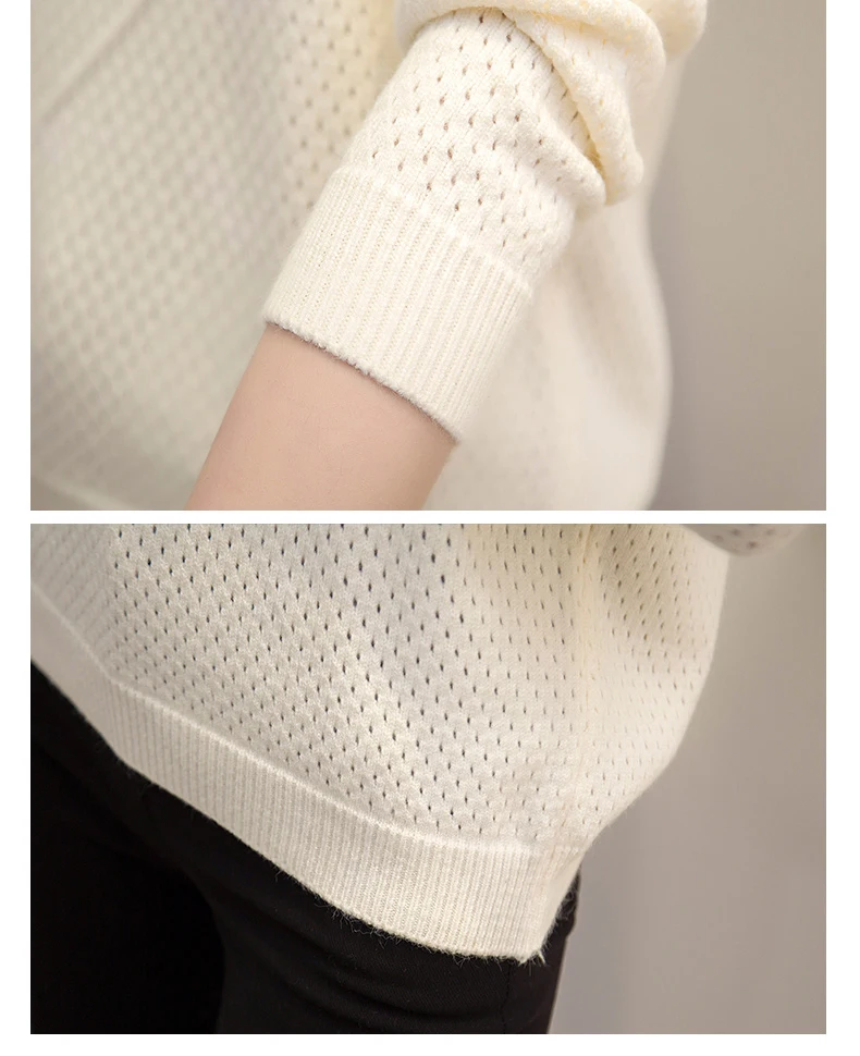 Женский свитер с v-образным вырезом, свободная Короткая секция, тонкая секция, осень, новая мода, длинный рукав, вязаный джемпер для женщин