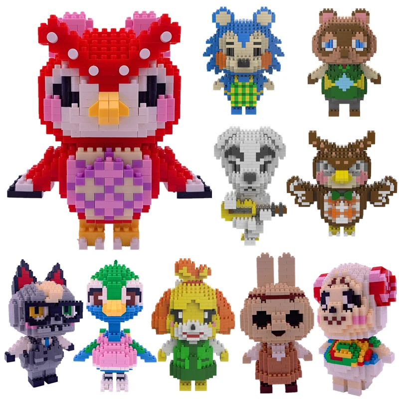 Raymond Mini Diy Animal Crossing Creative Building Blocks Classic