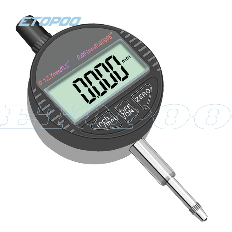 0.001mm 12.7 25.4mm digital indicator RS232 (9holes) data output digital caliper Electronic Micrometer Dial Indicator Gauge Met digital caliper dial indicator gauge dial indicator