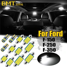 BMTxms Canbus vehículo LED Interior mapa cúpula luz en el maletero lámpara de placa de matrícula para Ford F-150 F-250 F350 F 150, 250, 350, 1992-2020
