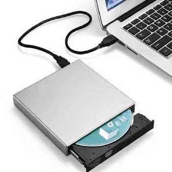 

External DVD Drive Optical Drive USB 2.0 CD Player Burner Writer Reader Recorder for Laptop