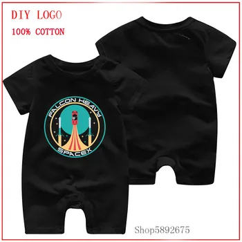 

Infant Beby Jumpsuits spaceX Baby Girl Romper Summer Short Sleeved Jumpsuit Toddler Outfits 0-24M for Kids Gifts 3 to 6 months