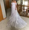 LORIE Lace Wedding Dress Off Shoulder Appliques A Line Sweetheart Bride Bridal Dress Backless Customized свадебное платье свадеб 4