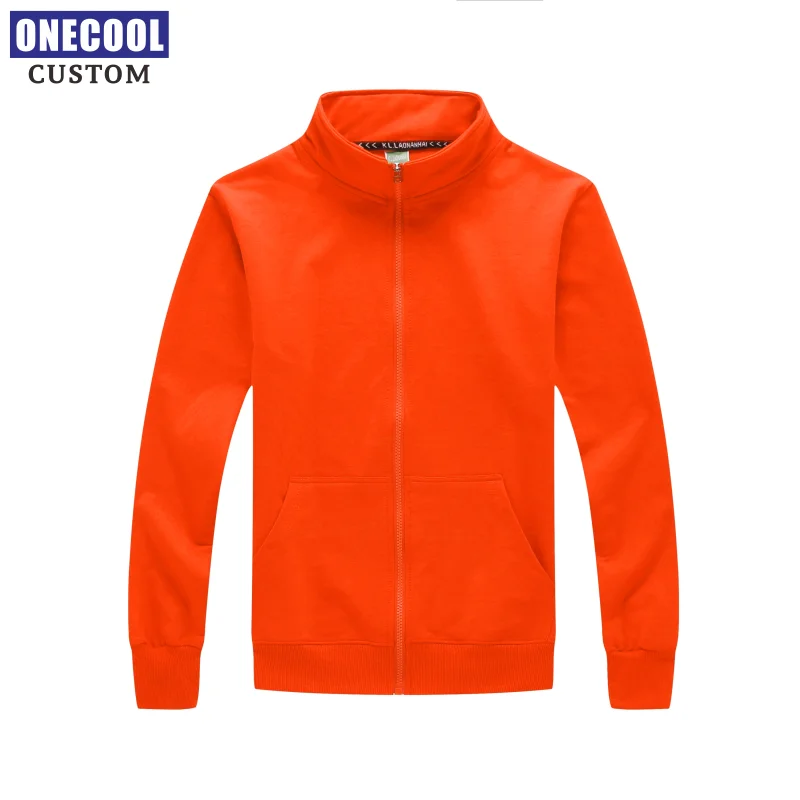 Fashion Zipper Thin Jacket Custom Logo Printed Personal Design Men And Women Sweater Embroidery Picture Text ONECOOL 5