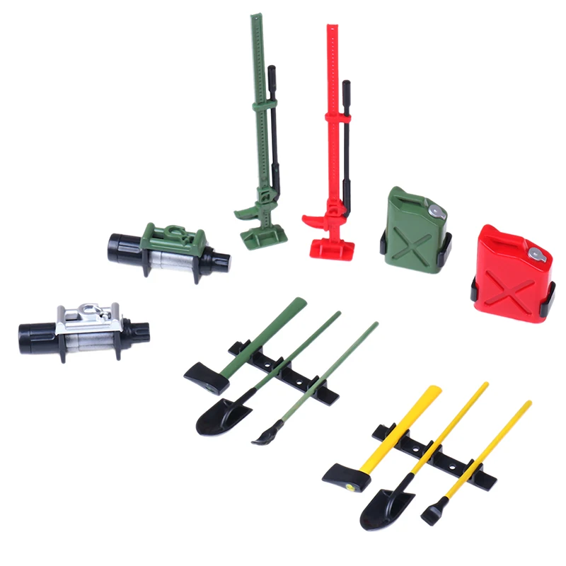 6 шт. 1/10 весы пластиковые аксессуары инструменты для SCX10 D90 RC Рок Гусеничный грузовик дистанционное управление игрушки аксессуары