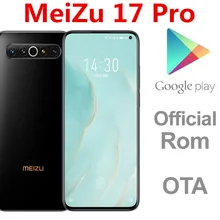 Original Meizu 17 Pro 5G Mobile Phone 6.6" 90HZ Screen Snapdragon 865 64.0MP+32.0MP+8.0MP+0.3MP+20.0MP 12GB RAM 256GB ROM OTA