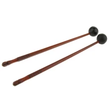1 пара полированной поверхности деревянный язык барабанные палочки молотки венчики ударный инструмент аксессуар 235 мм