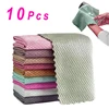 Efficient Glass Cleaning Towel MIrror Cleaning Cloth Absorbent Kitchen Towels 25x25cm Napkin for Glass Dish Washing  Wiping Rag ► Photo 1/6