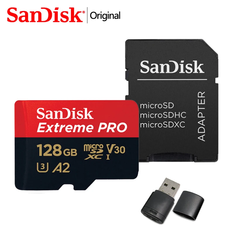 SanDisk-Carte Micro SD Extreme Pro, Cartes Flash SD/TF, Carte