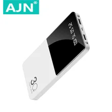 30000 мАч Внешний аккумулятор ультра-тонкий портативный внешний аккумулятор зарядное устройство с светодиодный цифровым дисплеем внешний аккумулятор для Xiaomi iphone7 8 x xs