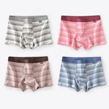

Men's Underwear Cotton Elastic Boxer Seamless Boxed Printed