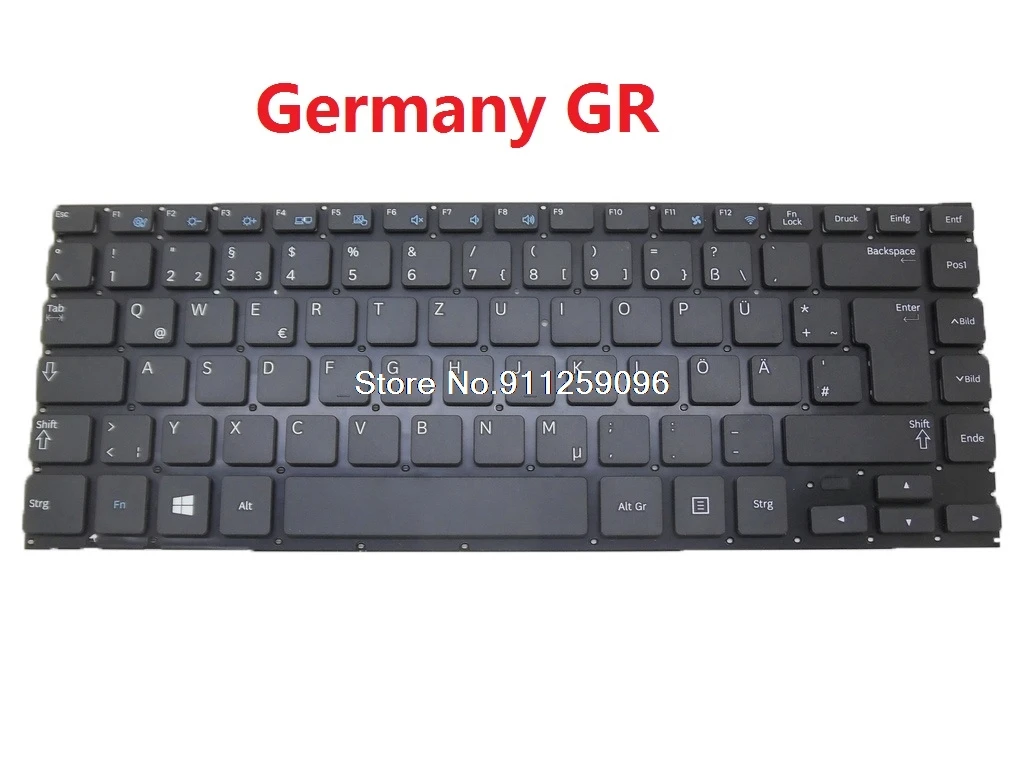 

Laptop Keyboard For Samsung NP530U4B NP530U4A NP530U4C 530U4B 530U4A 530U4C Slovenian SL SV Germany GR Hungary HU HG